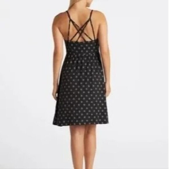 Nine Britton Women's Brushed Knit Sun Dress Black White Size 1X NWT - Picture 2 of 9